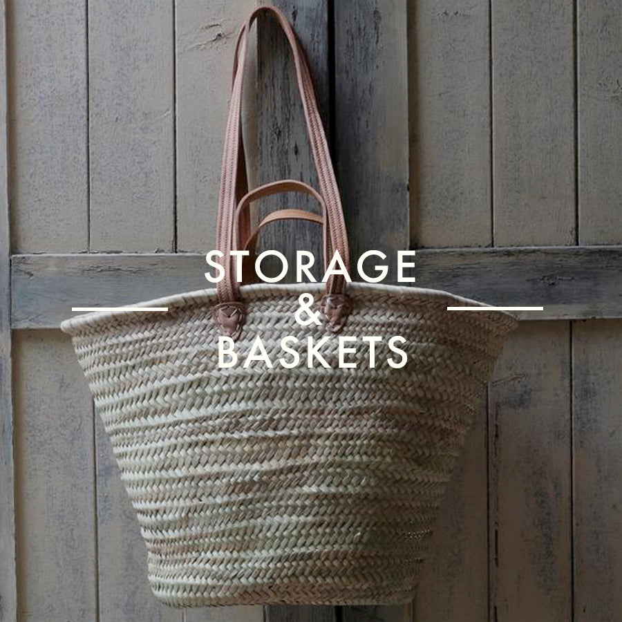 Storage Baskets | Vintage Inspired Home Decor | Closet & Botts