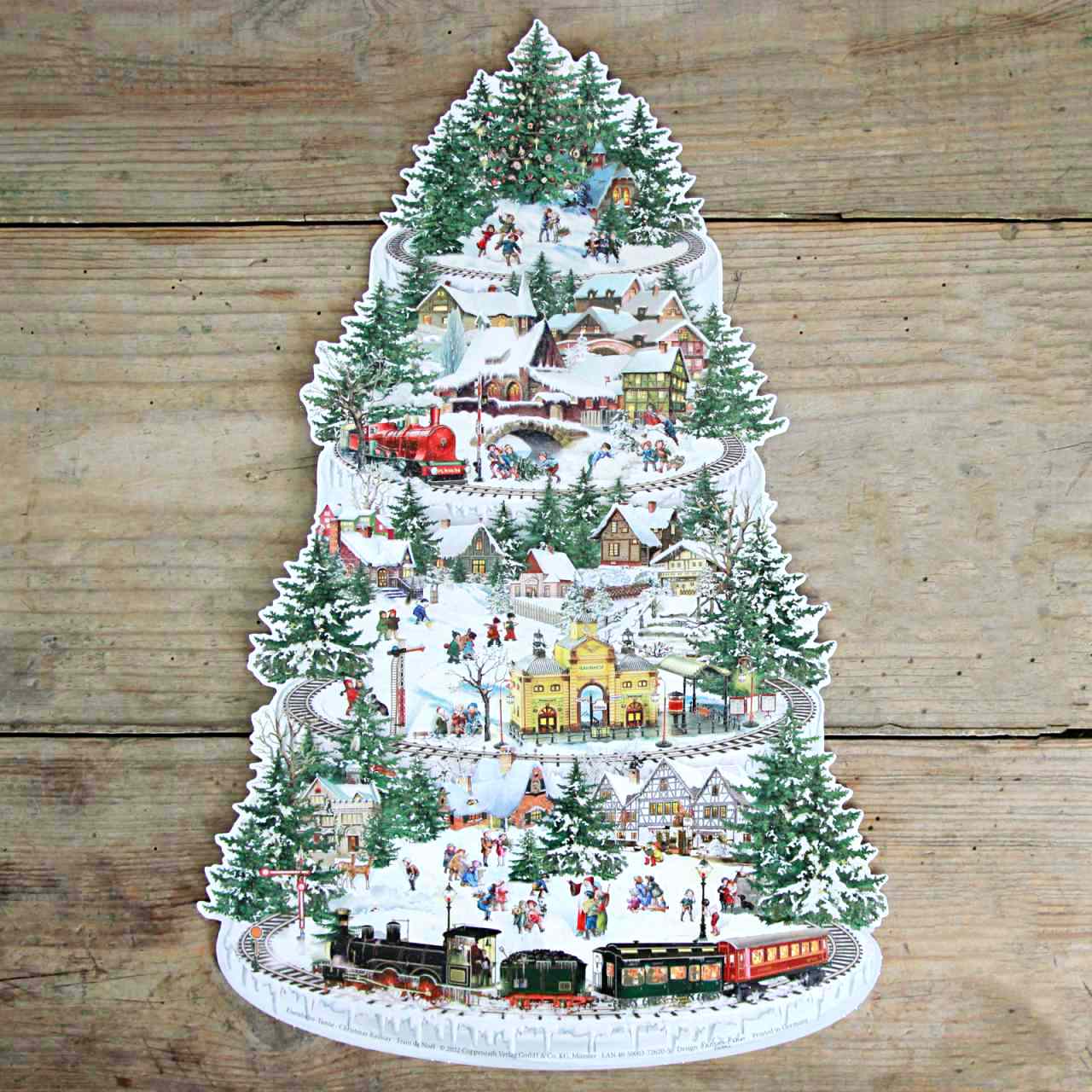 Large Advent Calendar - Christmas Railway