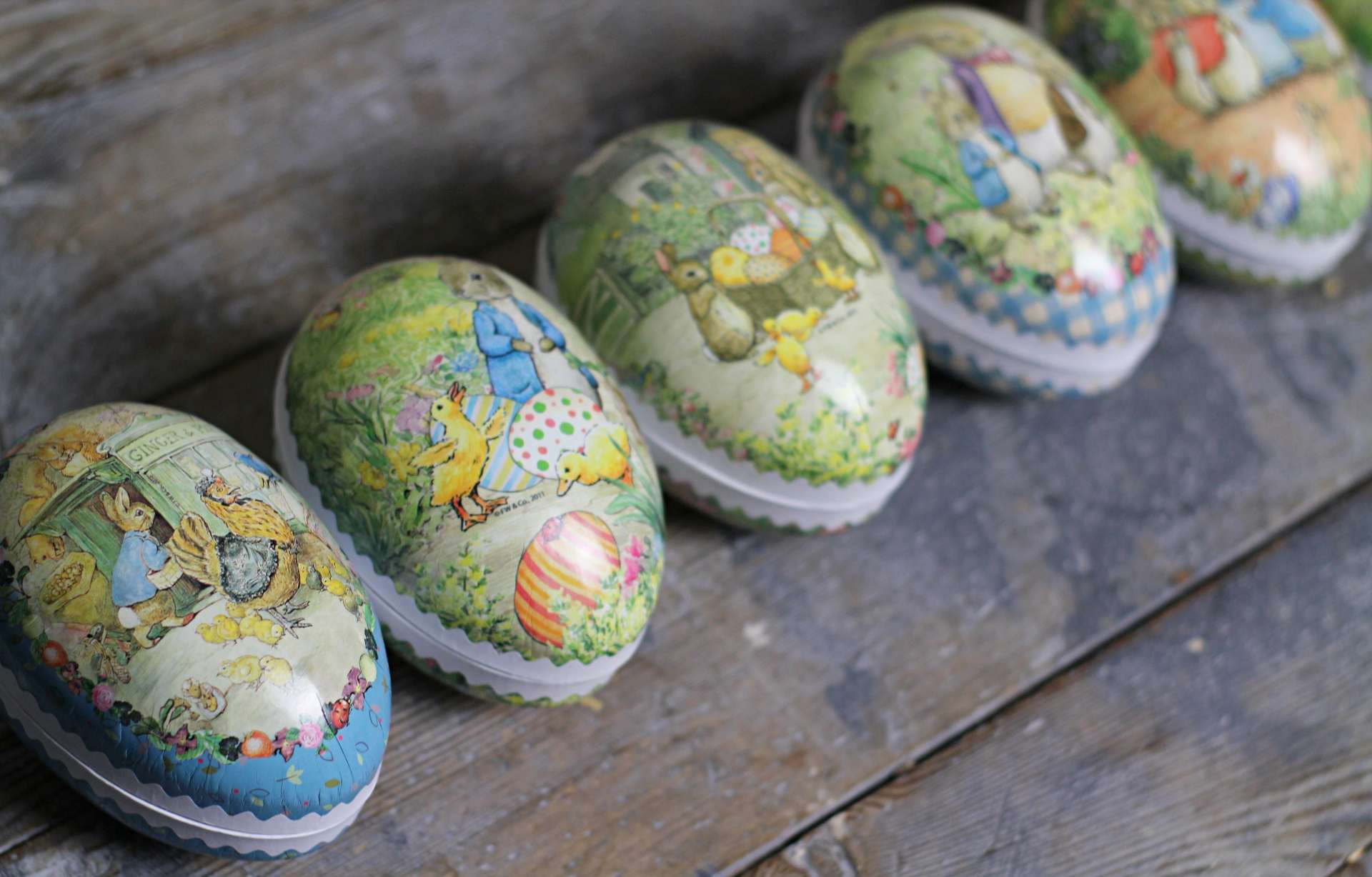 Beatrix Potter Fillable Easter Eggs