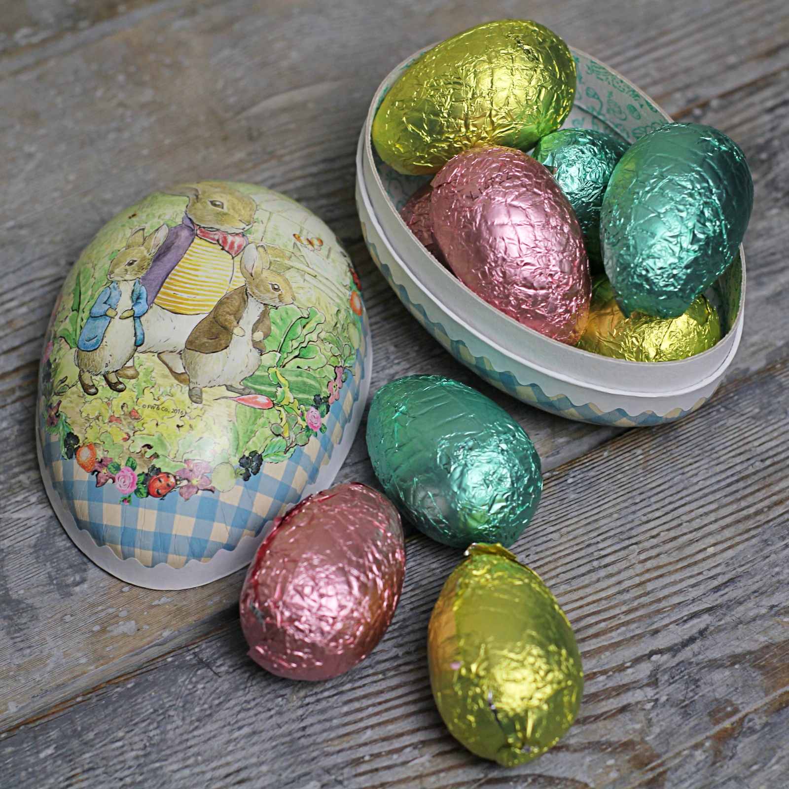 Beatrix Potter Fillable Easter Eggs