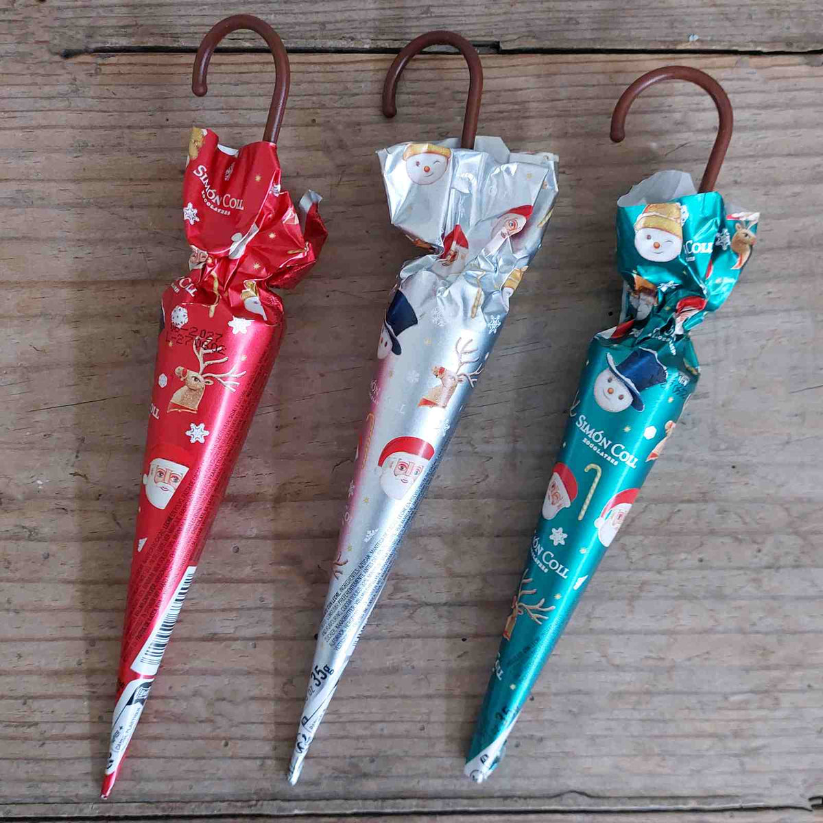 Milk Chocolate Christmas Umbrella, the perfect stocking filler!