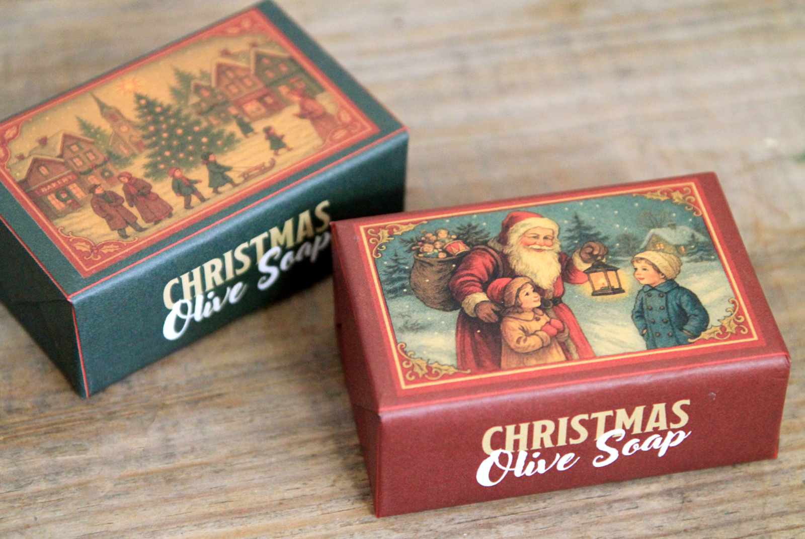 Christmas Olive Soap