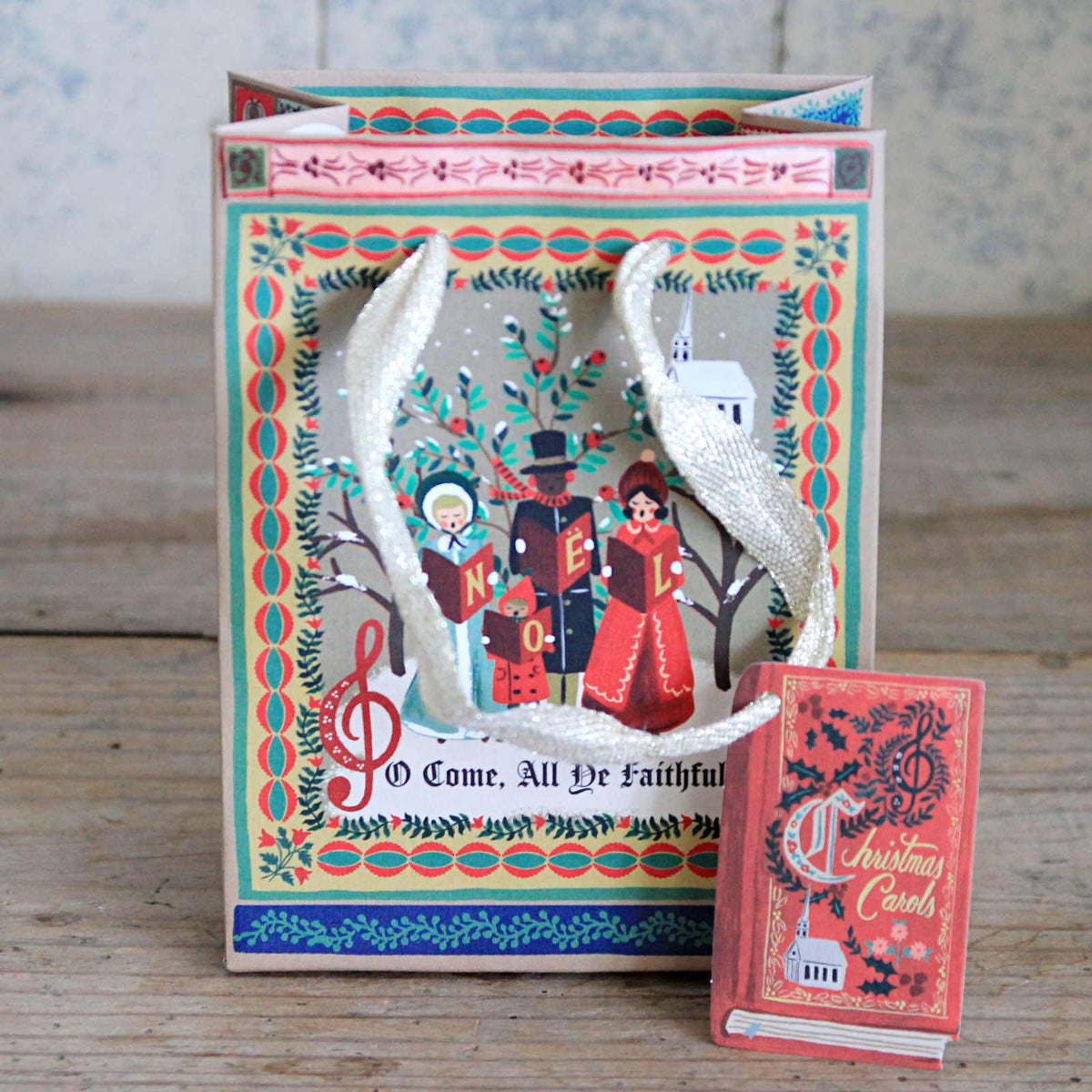 Christmas Carols Gift Bag - Extra Small