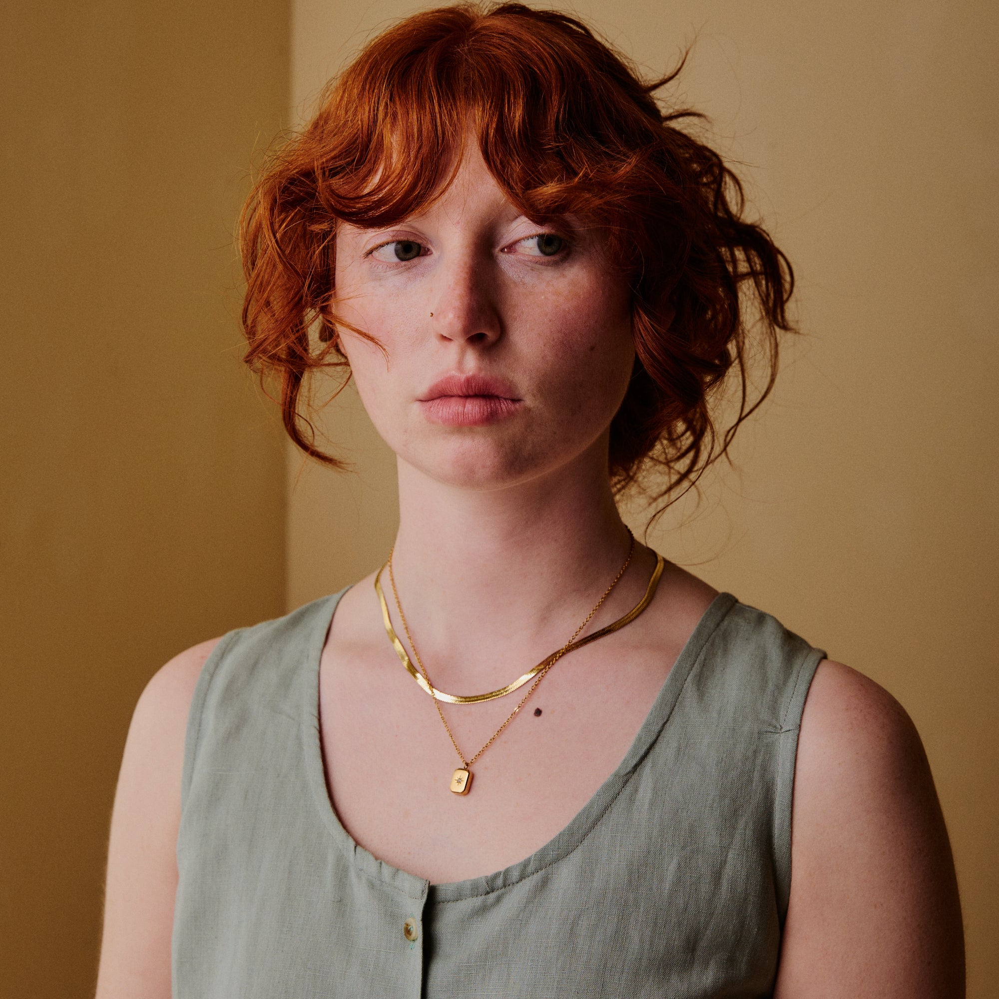 Gold plated Clementine Necklace