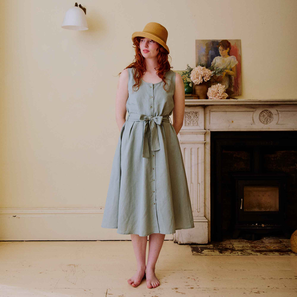 Belted Sun Dress