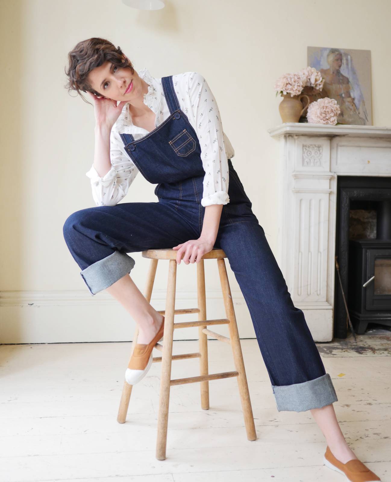 High Waisted Dungarees - Freddies of Pinewood