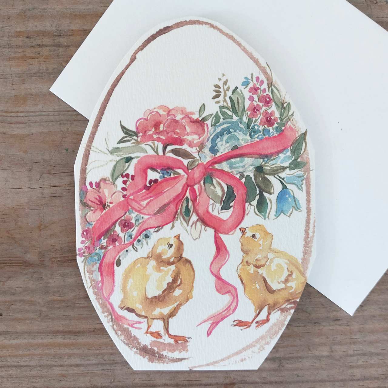 Easter Egg Card - Chicks