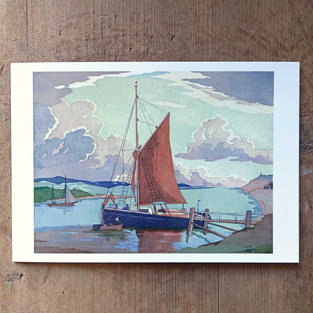 Eric Slater Greeting Card - Morning Calm