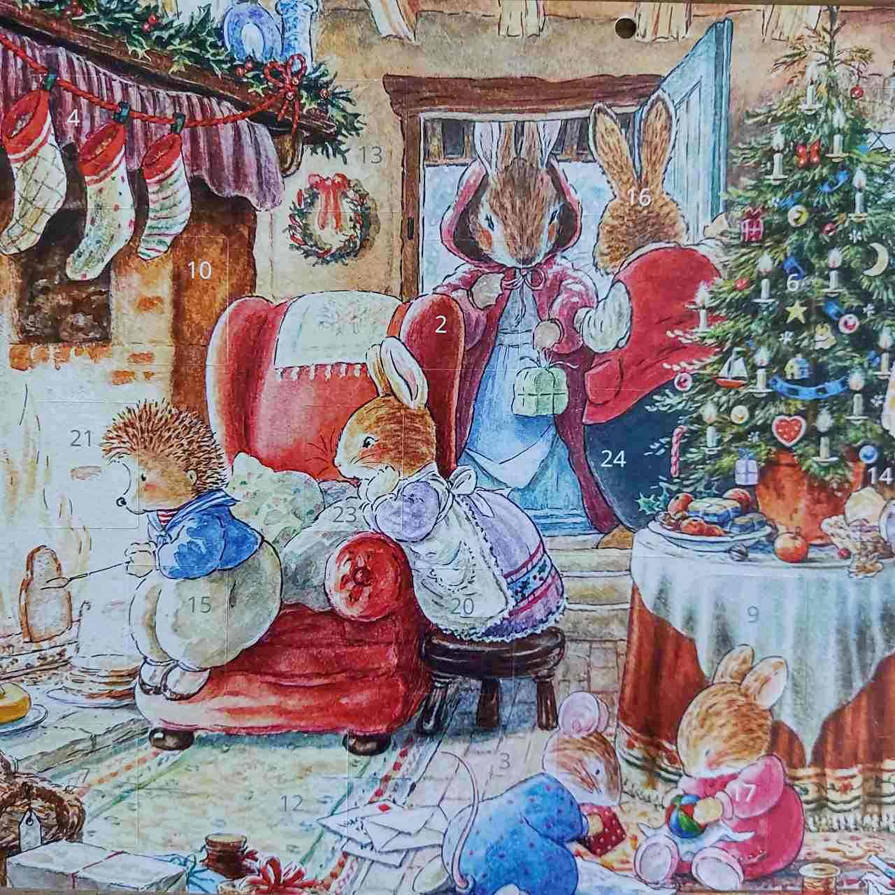Traditional Advent Calendar - Foxwood Christmas