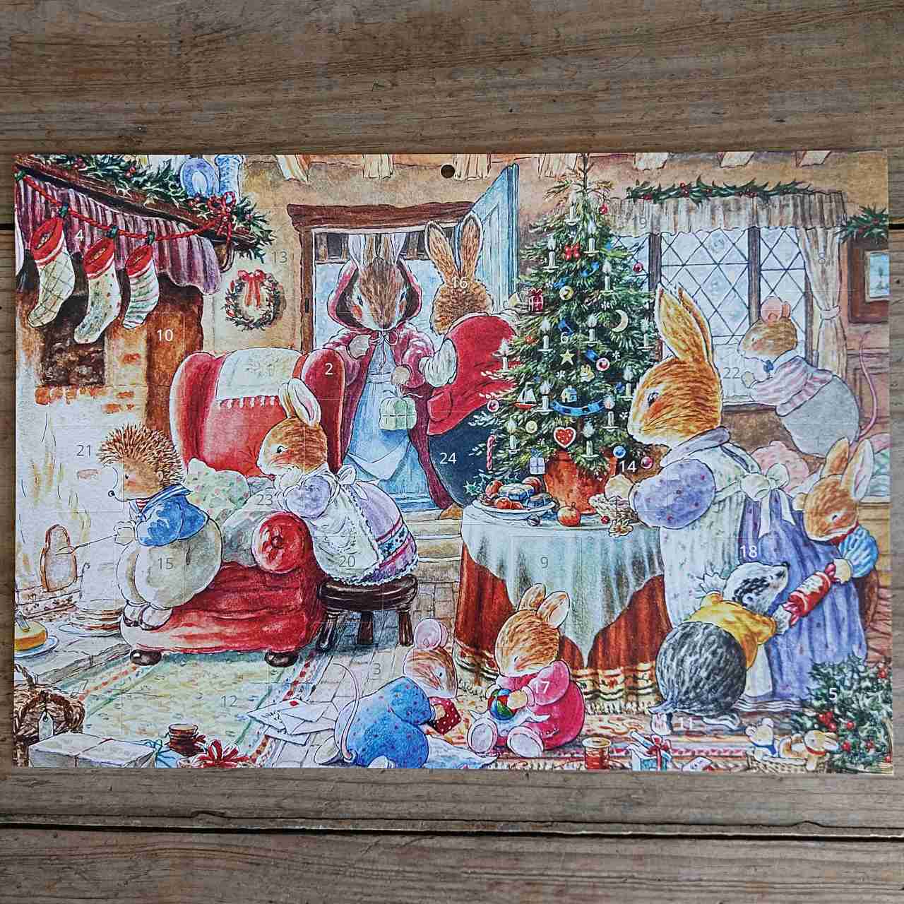 Traditional Advent Calendar - Foxwood Christmas