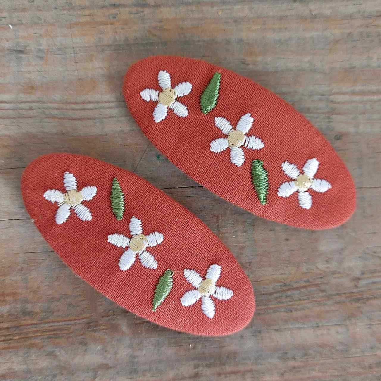 Cotton Hair Clip - 2 pk