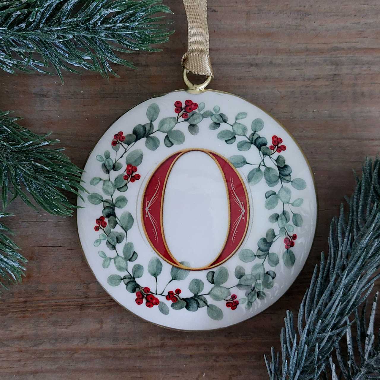 Enamel Letter Christmas Decoration