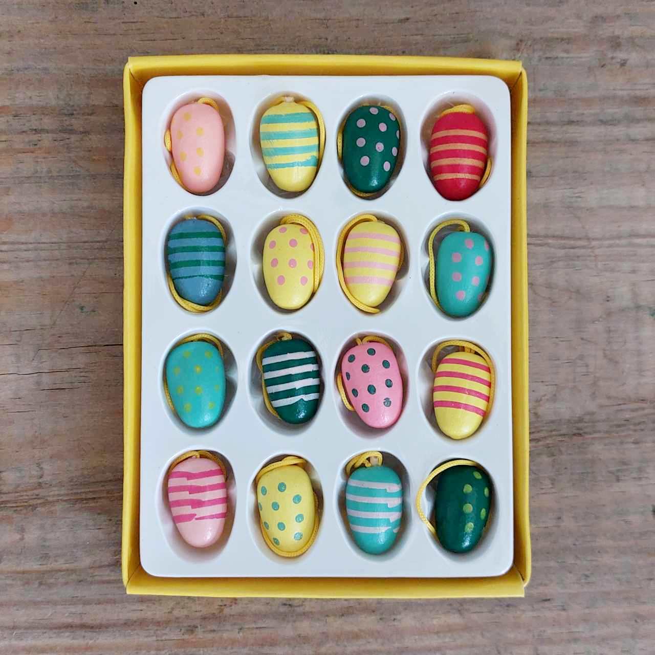 Box of hanging Easter Egg Decorations