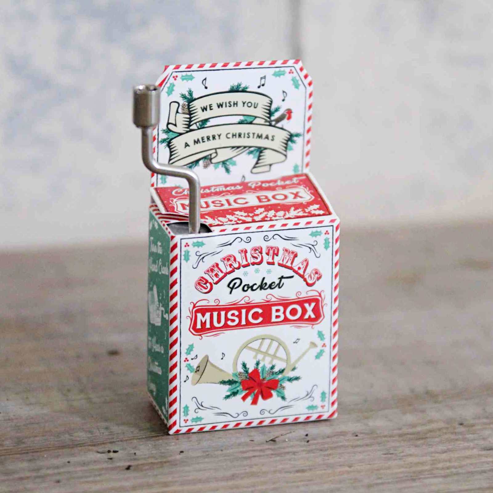 Christmas Music Box - 'We Wish You A Merry Christmas'