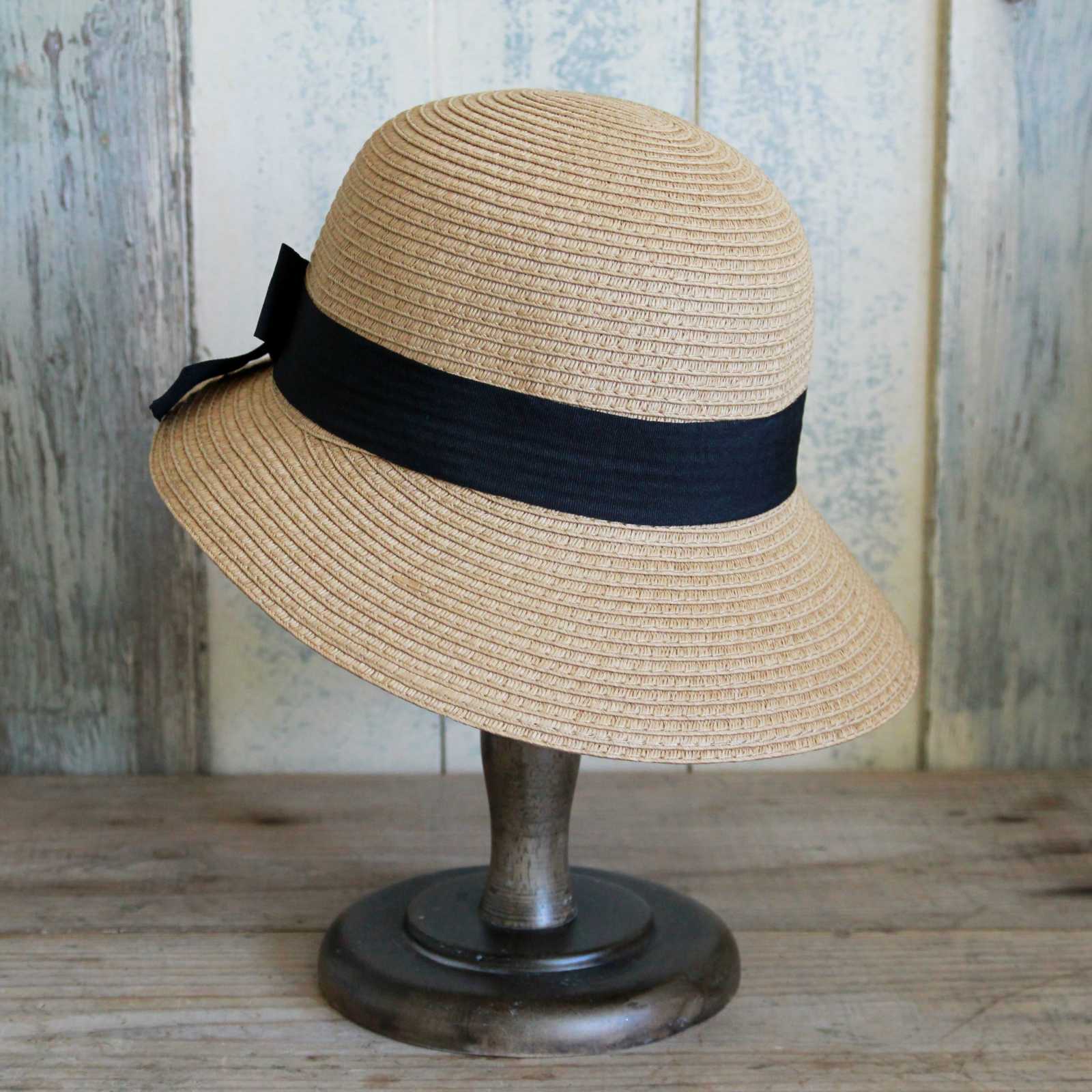 Cloche Sun Hat - Camel