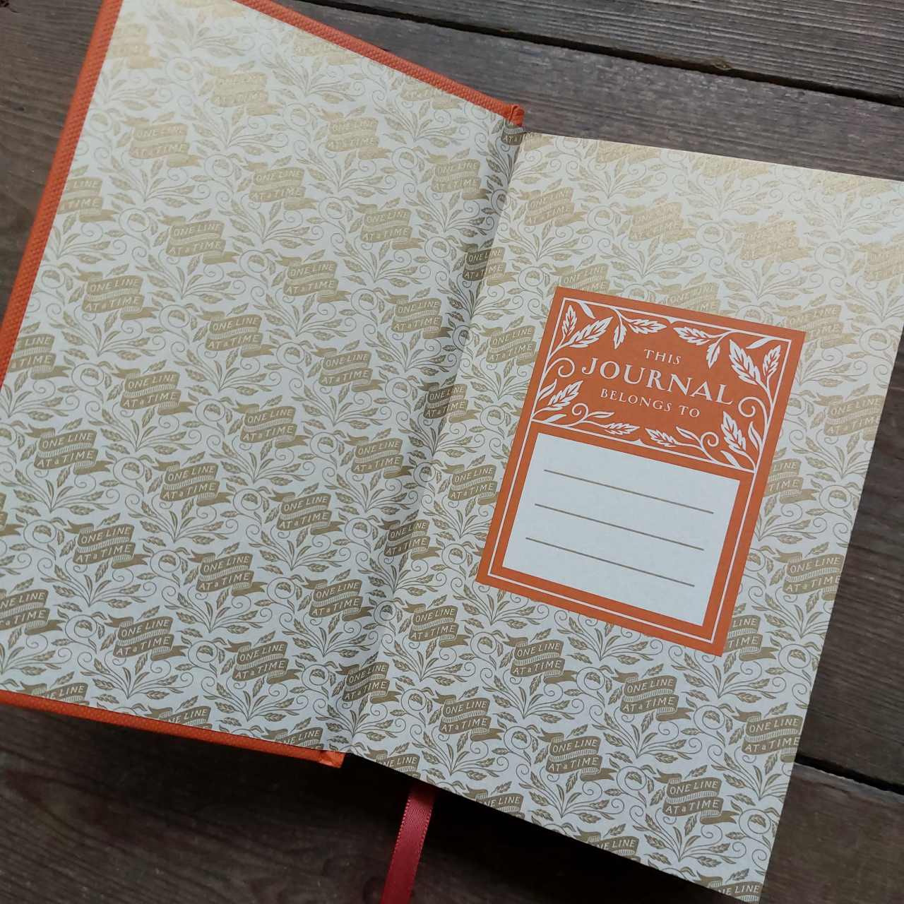 One Line A Day Journal - A Five Year Memory Book