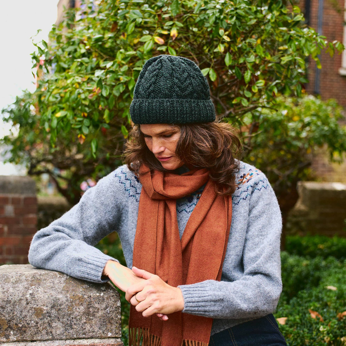 Traditionally made unisex wool hat