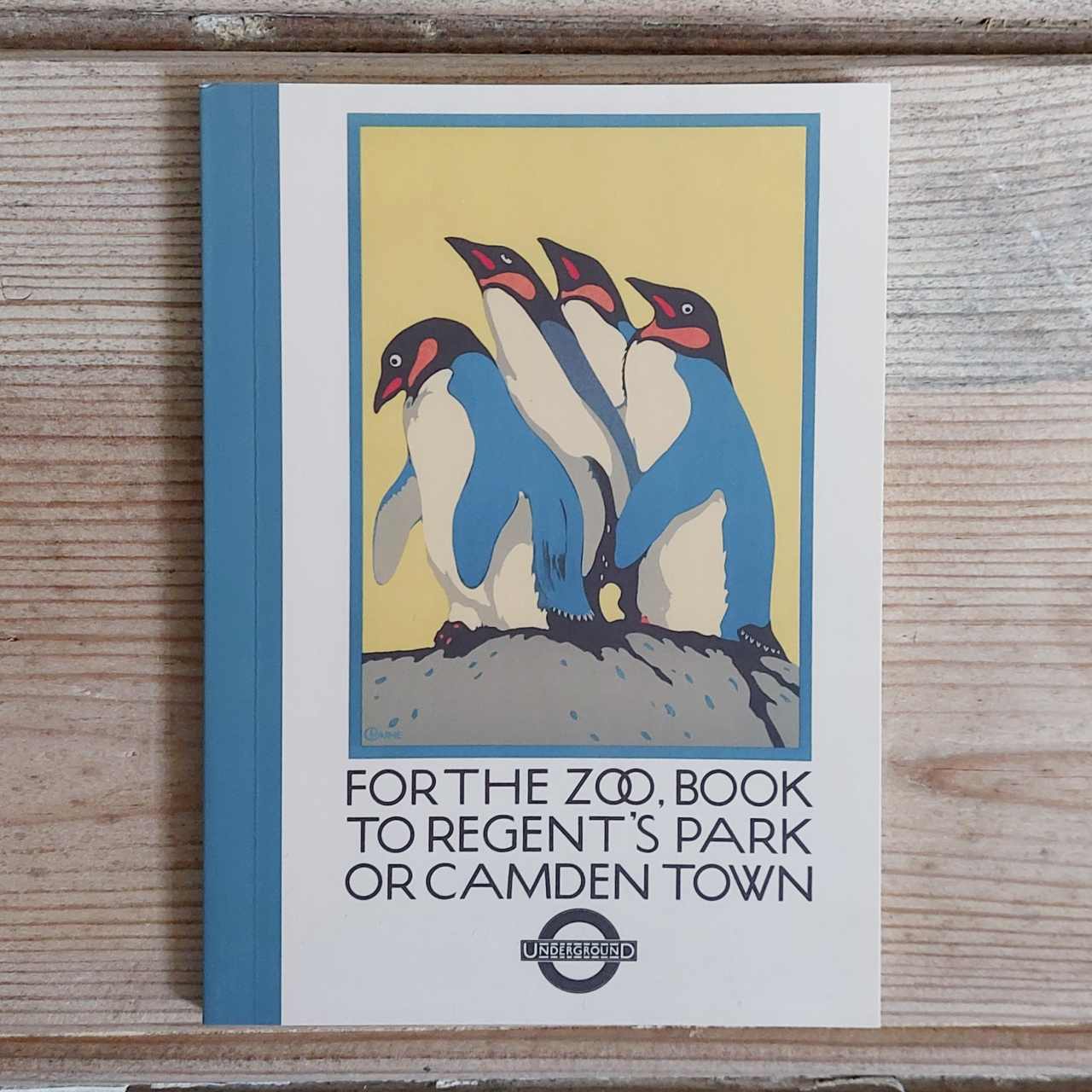A6 Lined Vintage London Zoo Notebook