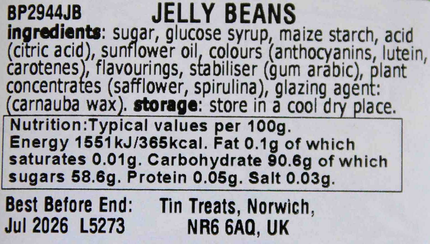 Dolls House Tin with Jelly Beans