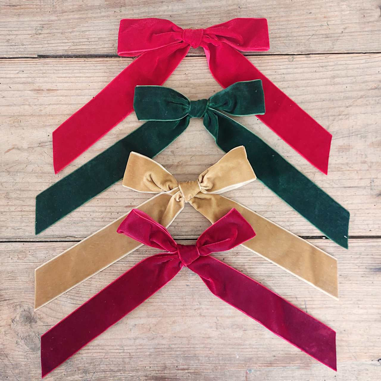 Velvet Bow Decoration