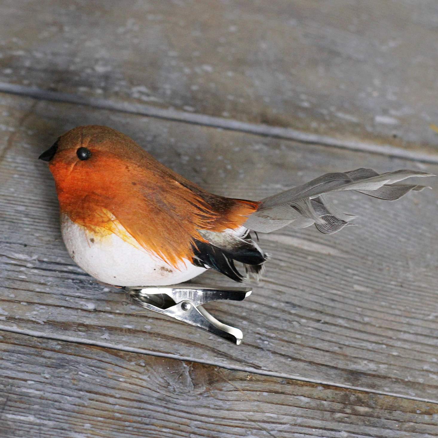 Feather Robin Decoration