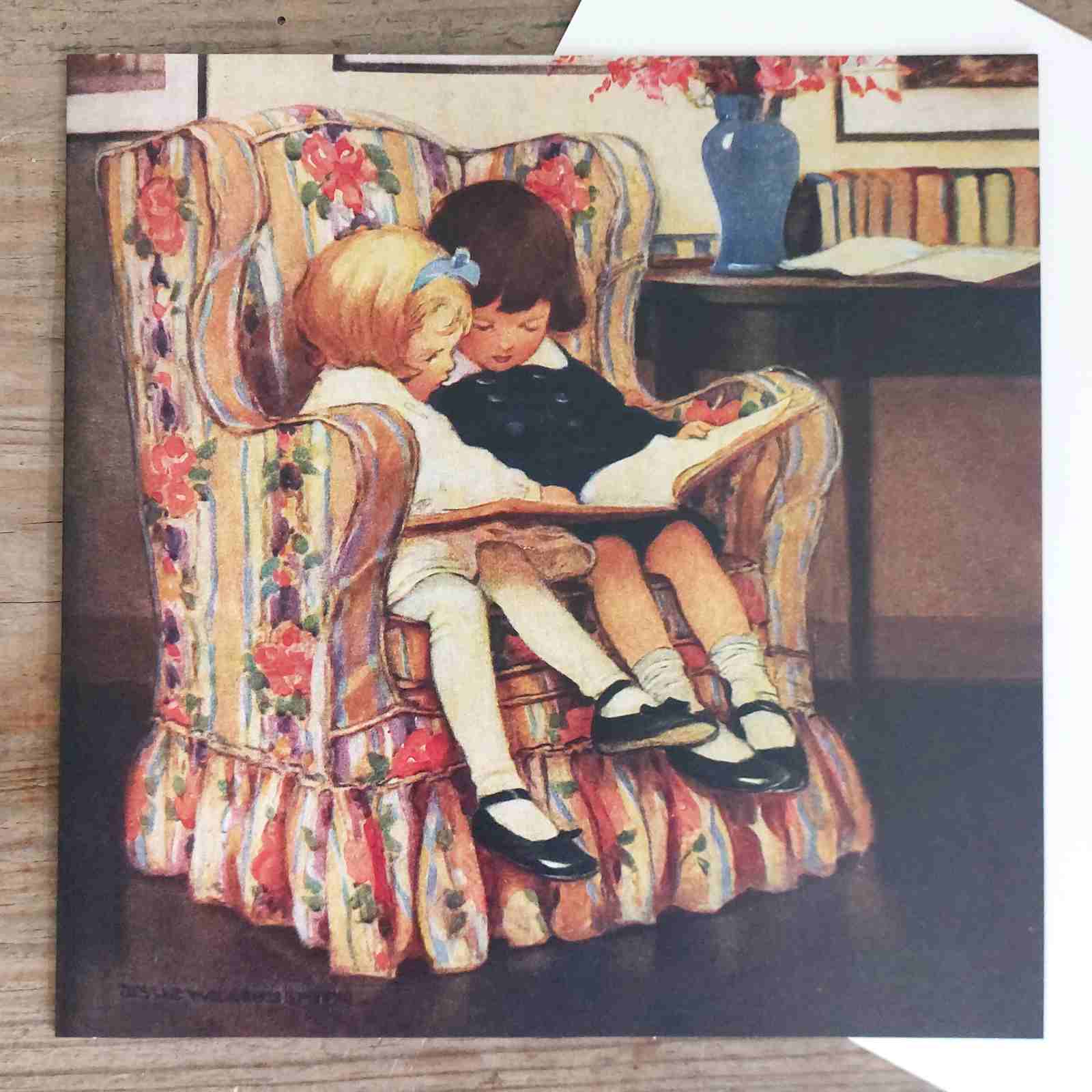 Sitting Pretty - Greeting Card