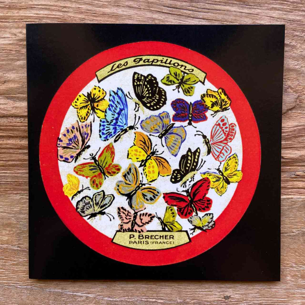 Butterflies Soap Label - Greeting Card