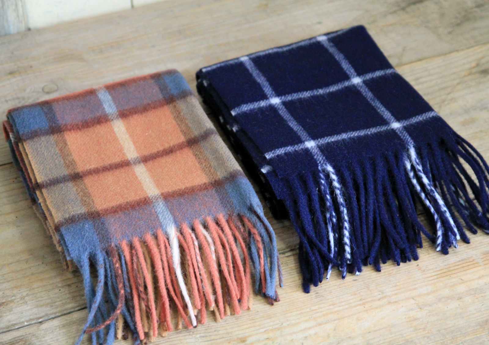 Tartan Wool Scarf
