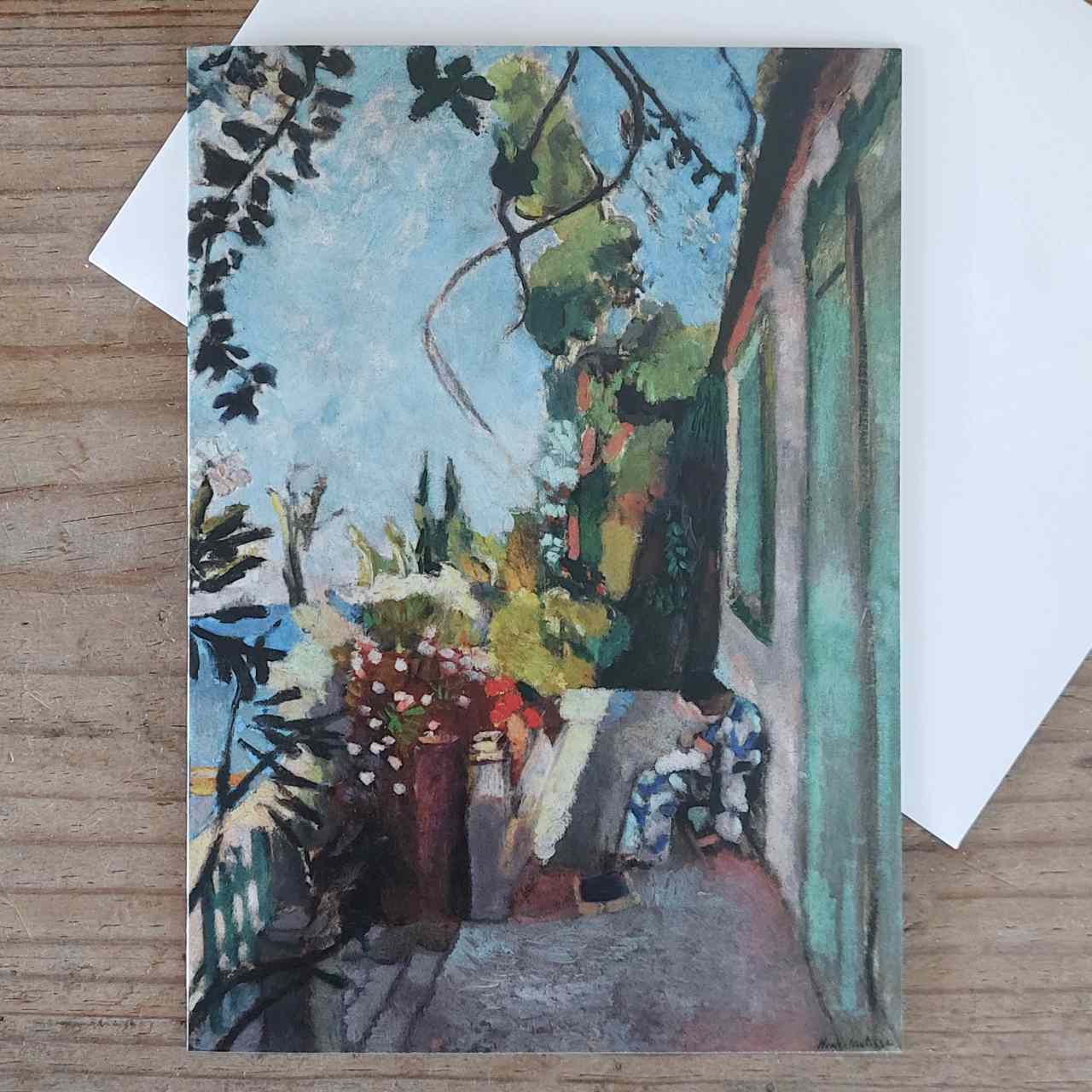 The Terrace, St. Tropez - Matisse Greeting Card