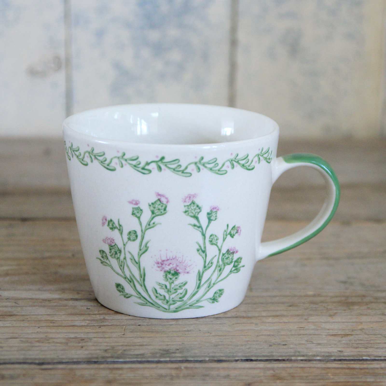 Thistle Stoneware Mug