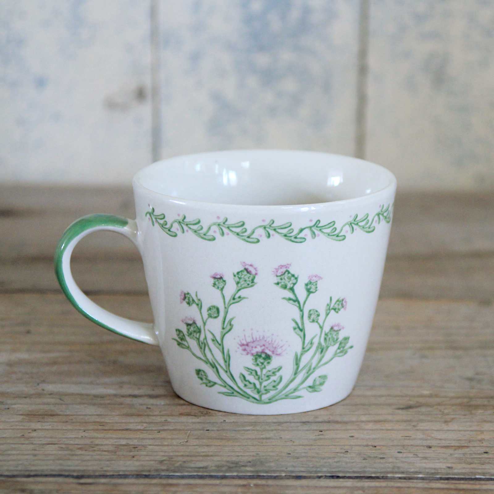 Thistle Stoneware Mug