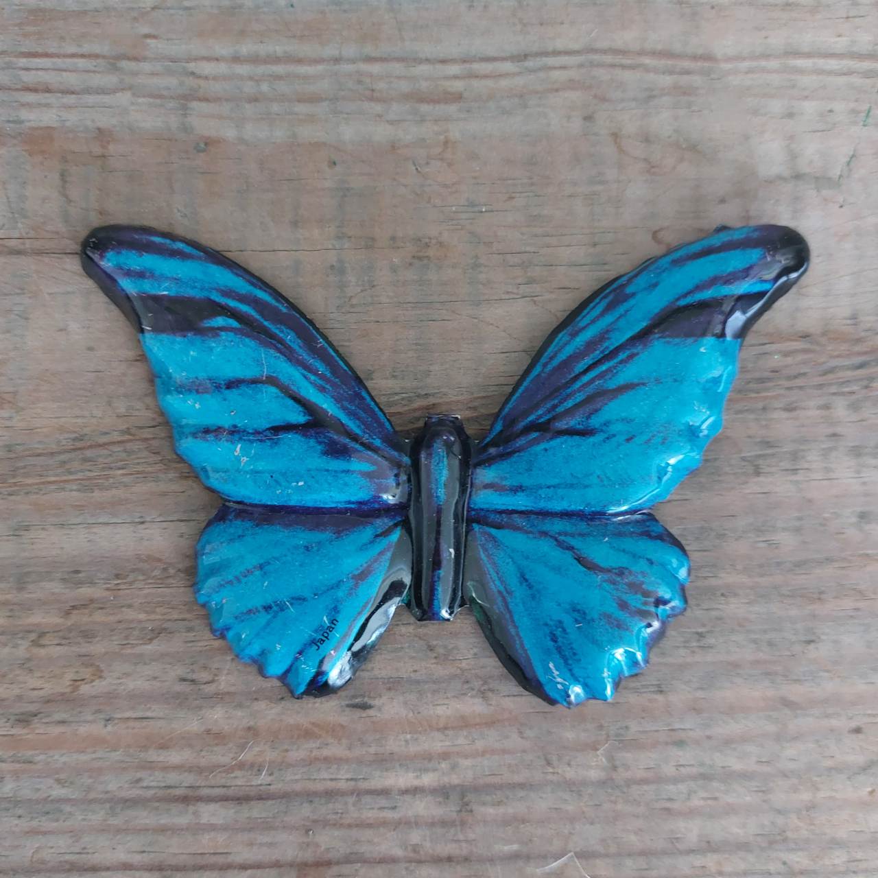 Tin Butterfly Brooch