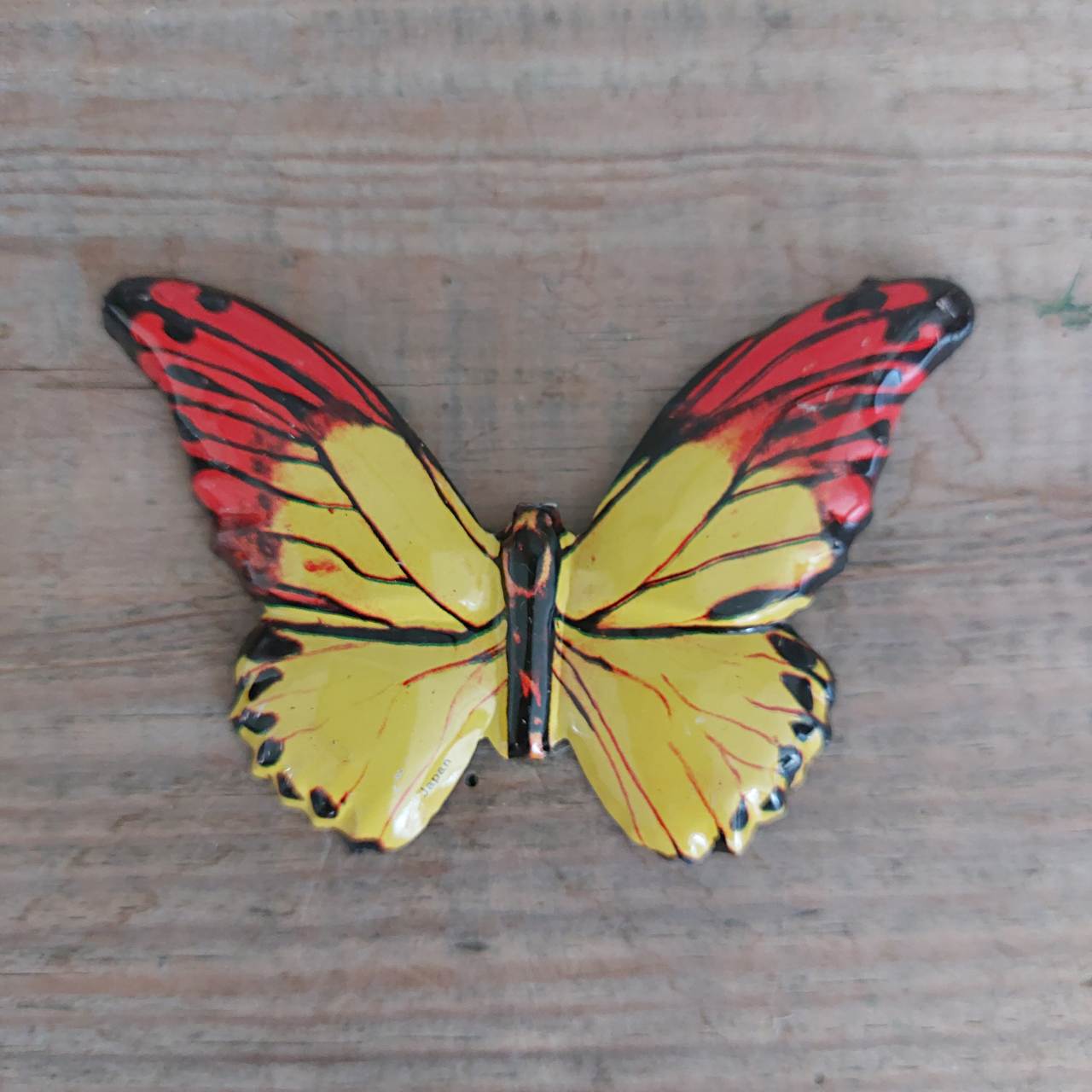 Tin Butterfly Brooch