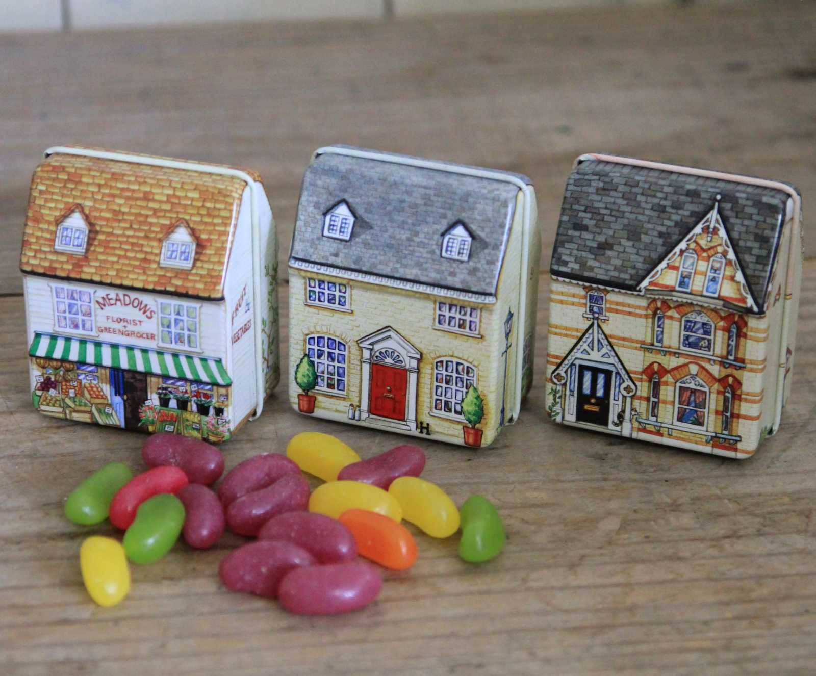 Dolls House Tin with Jelly Beans