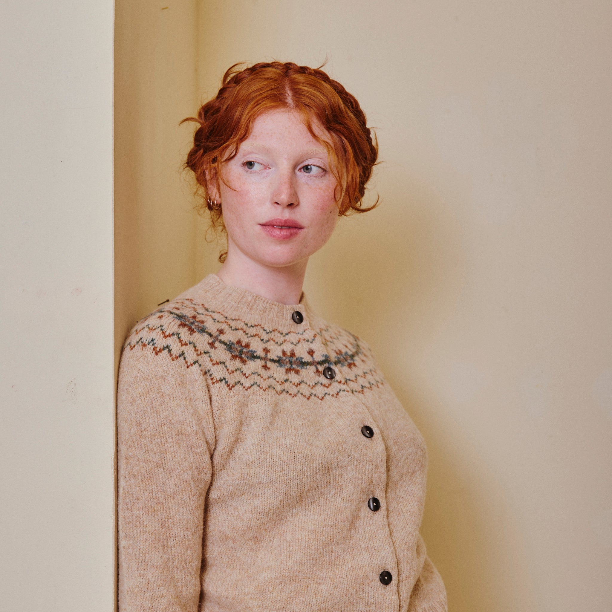 Fair Isle Cardigan - Calico