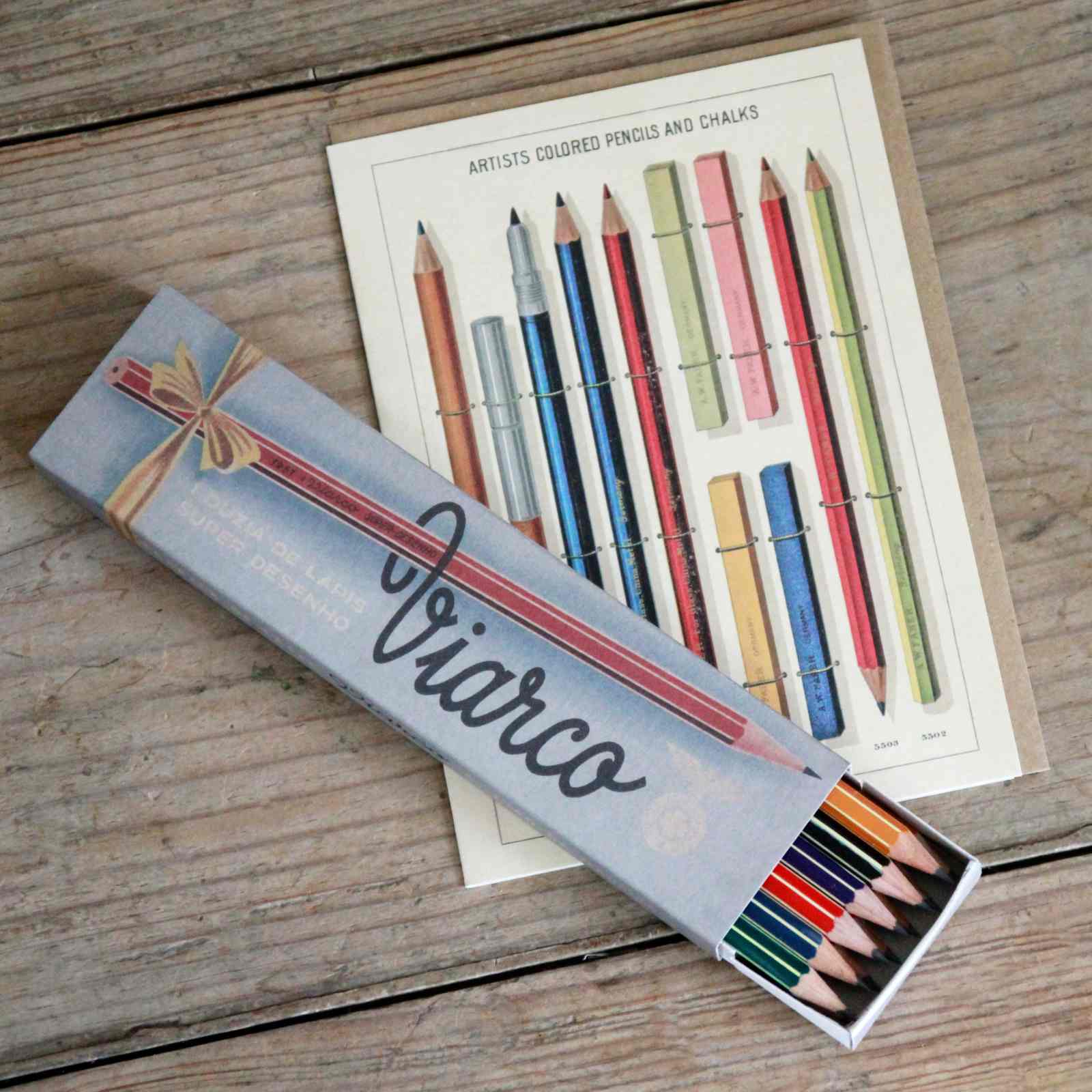 Vintage Box of Pencils