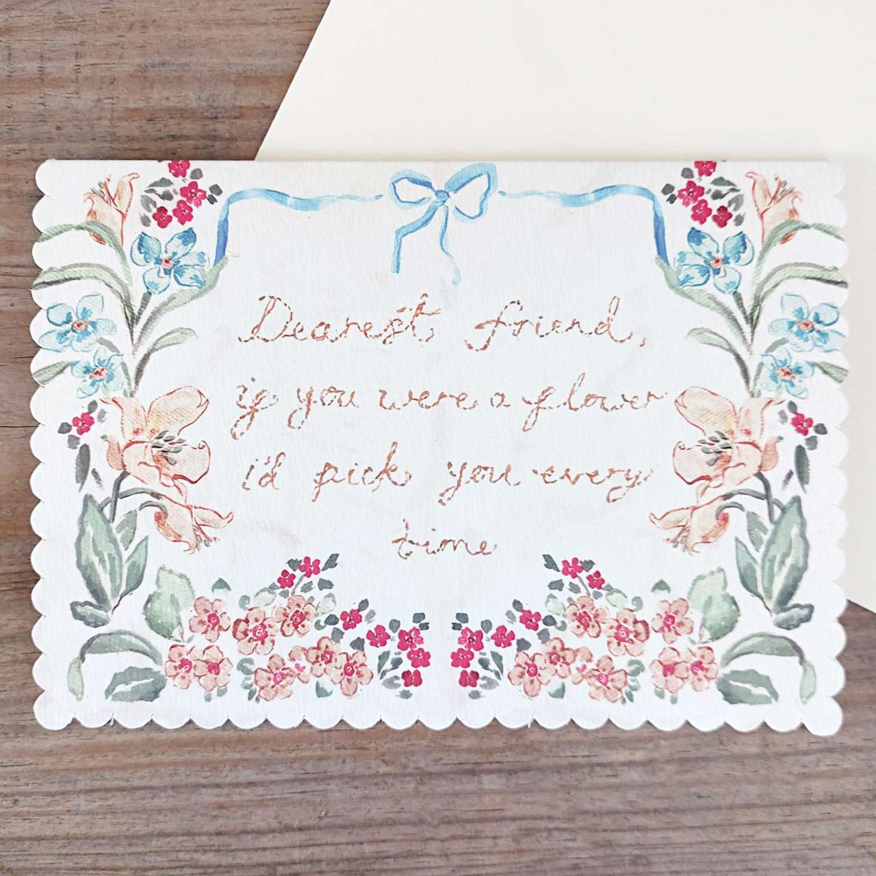 Dearest Friend - Greeting Card