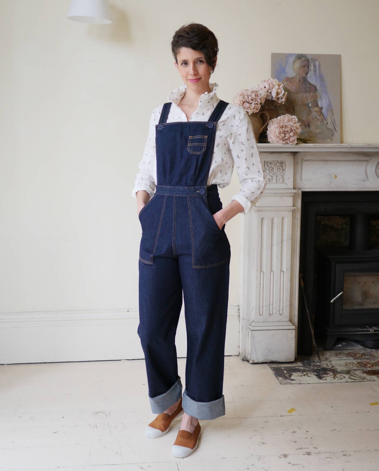 High Waisted Dungarees - Freddies of Pinewood