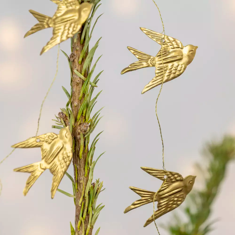 Gold Bird Garland