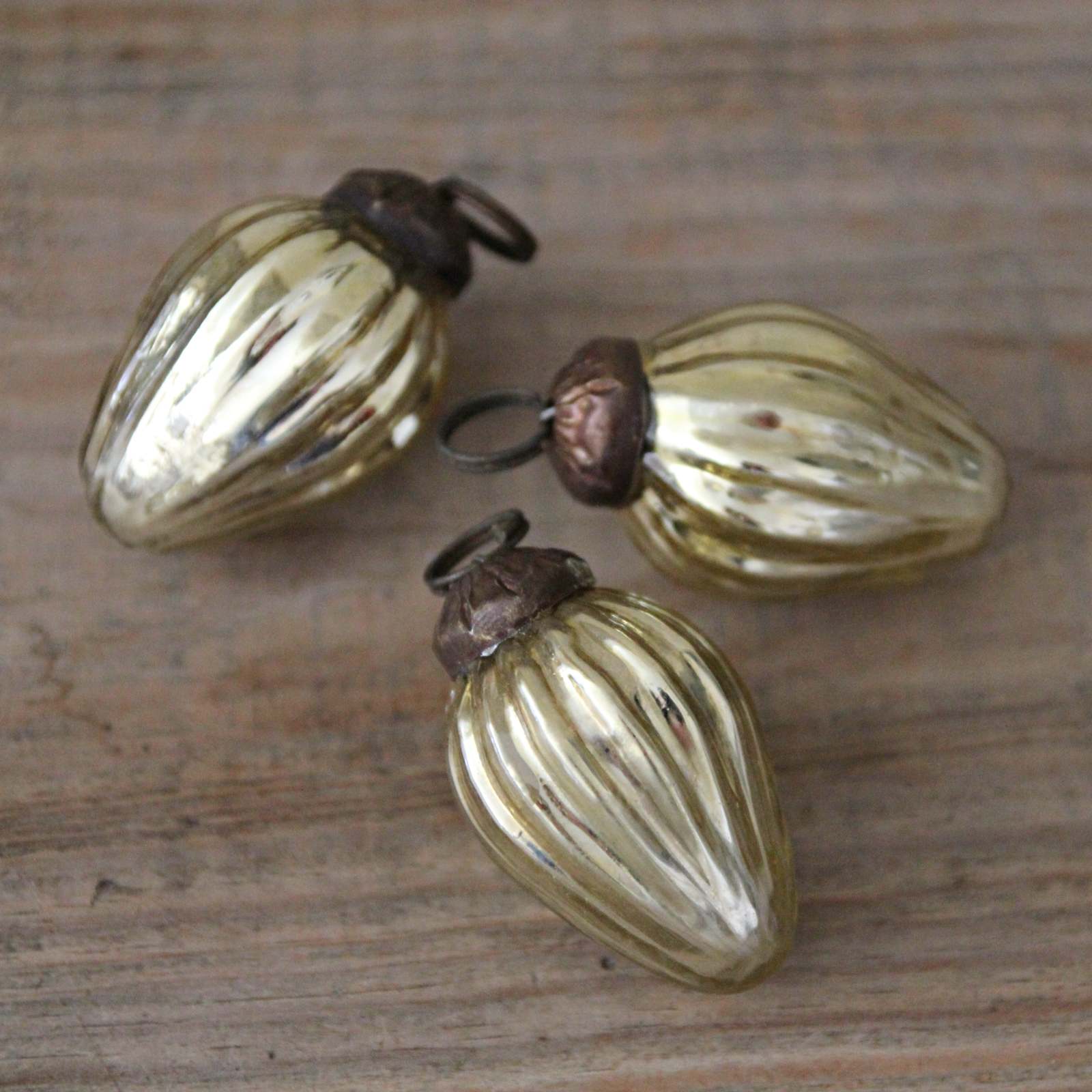 Mini Bauble - Antique Gold