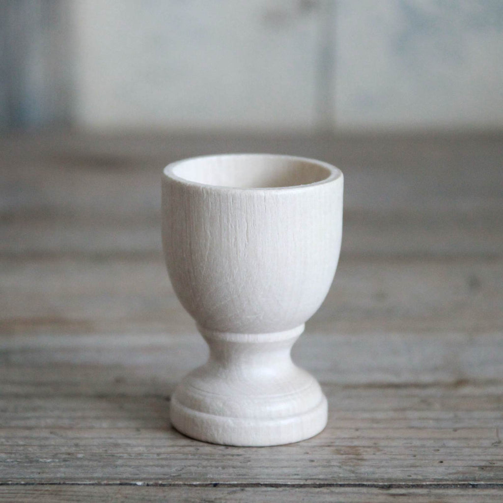 Classic Turned Wooden Egg Cup