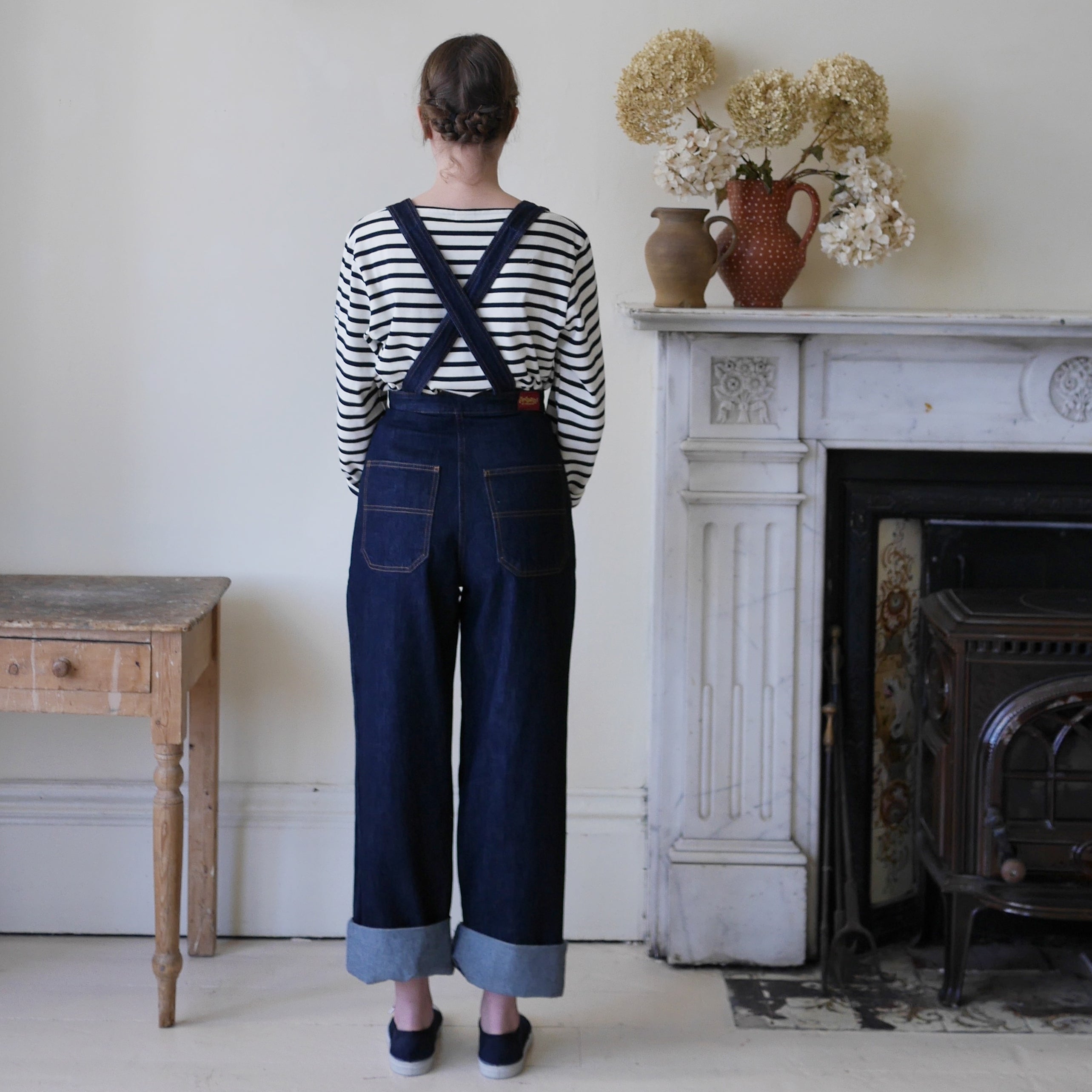 Freddies of Pinewood Vintage Dungarees - High waisted