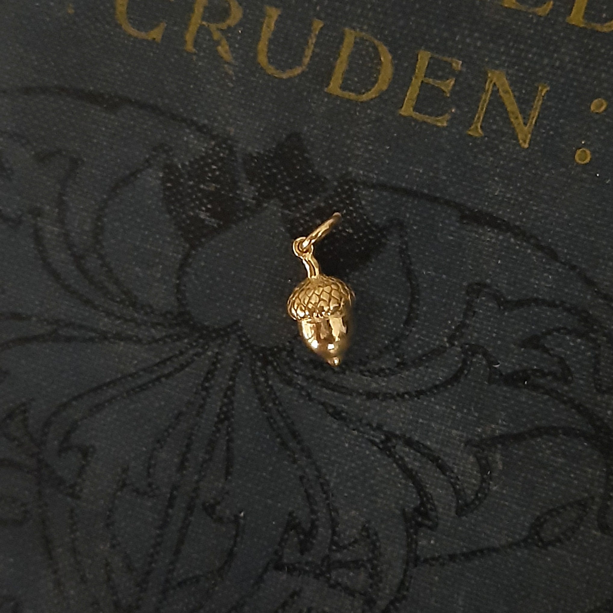 Acorn Gold Plated Pendant | Gifts for Her | Closet & Botts