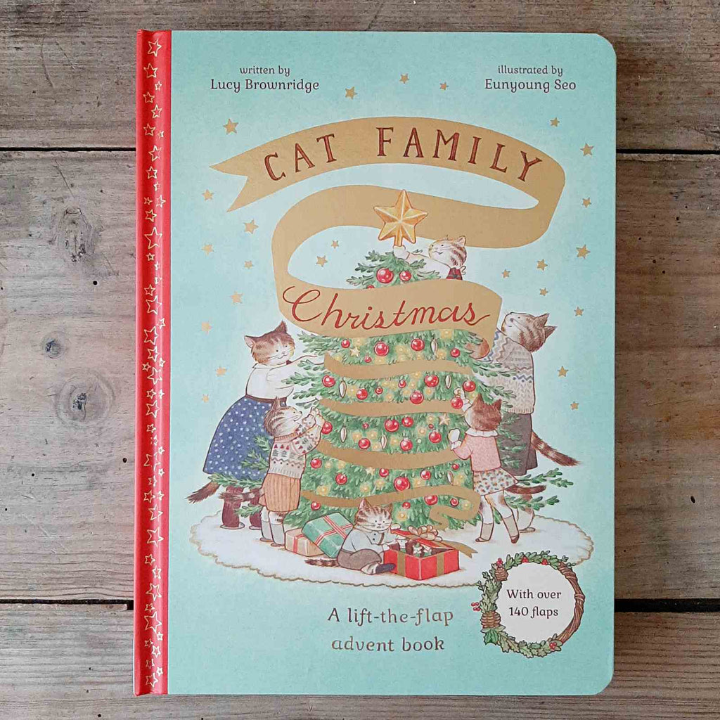 Cat Family Christmas - A lift-the-flap Advent Book