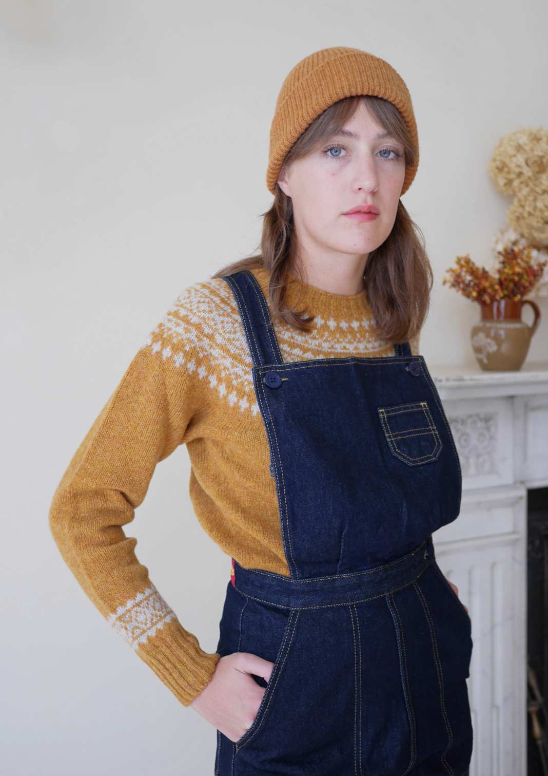 Freddies of Pinewood Vintage Dungarees - High waisted