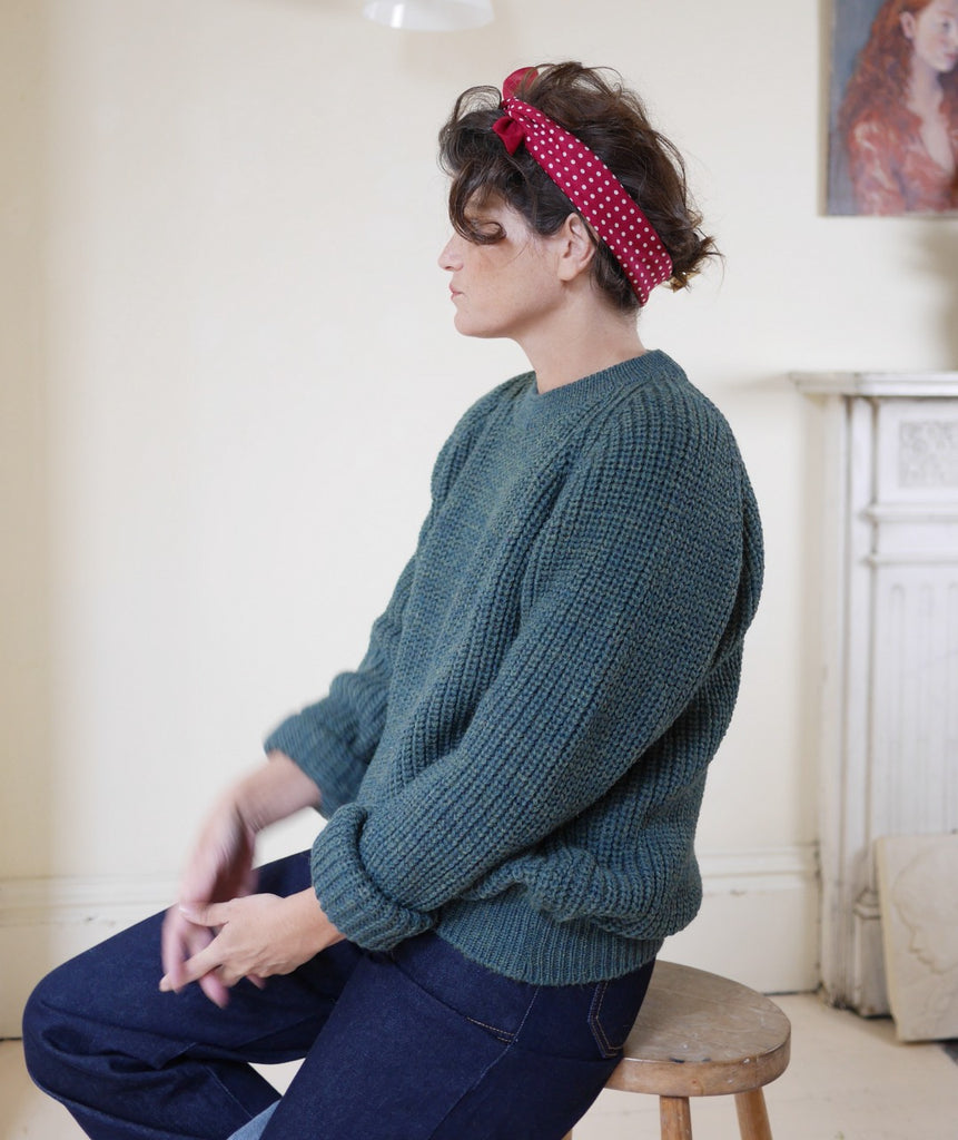 Unisex Fisherman's Jumper with head scarf