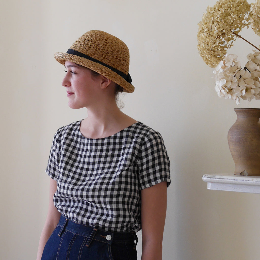 Sun Hat - Straw Bowler | Women's Fashion