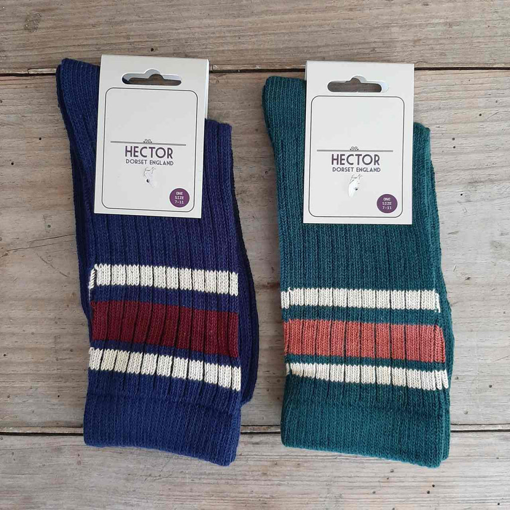 Men's classic ribbed cotton socks - a lovely gift for him