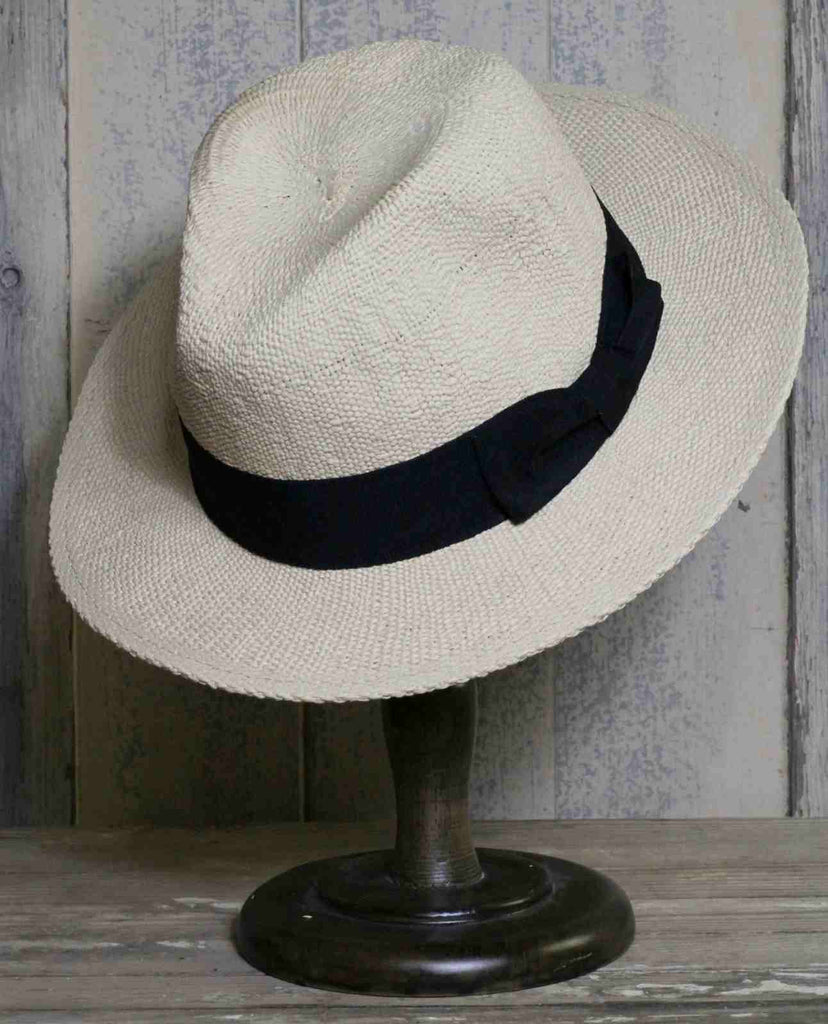 Sun Hat - Panama with Black band