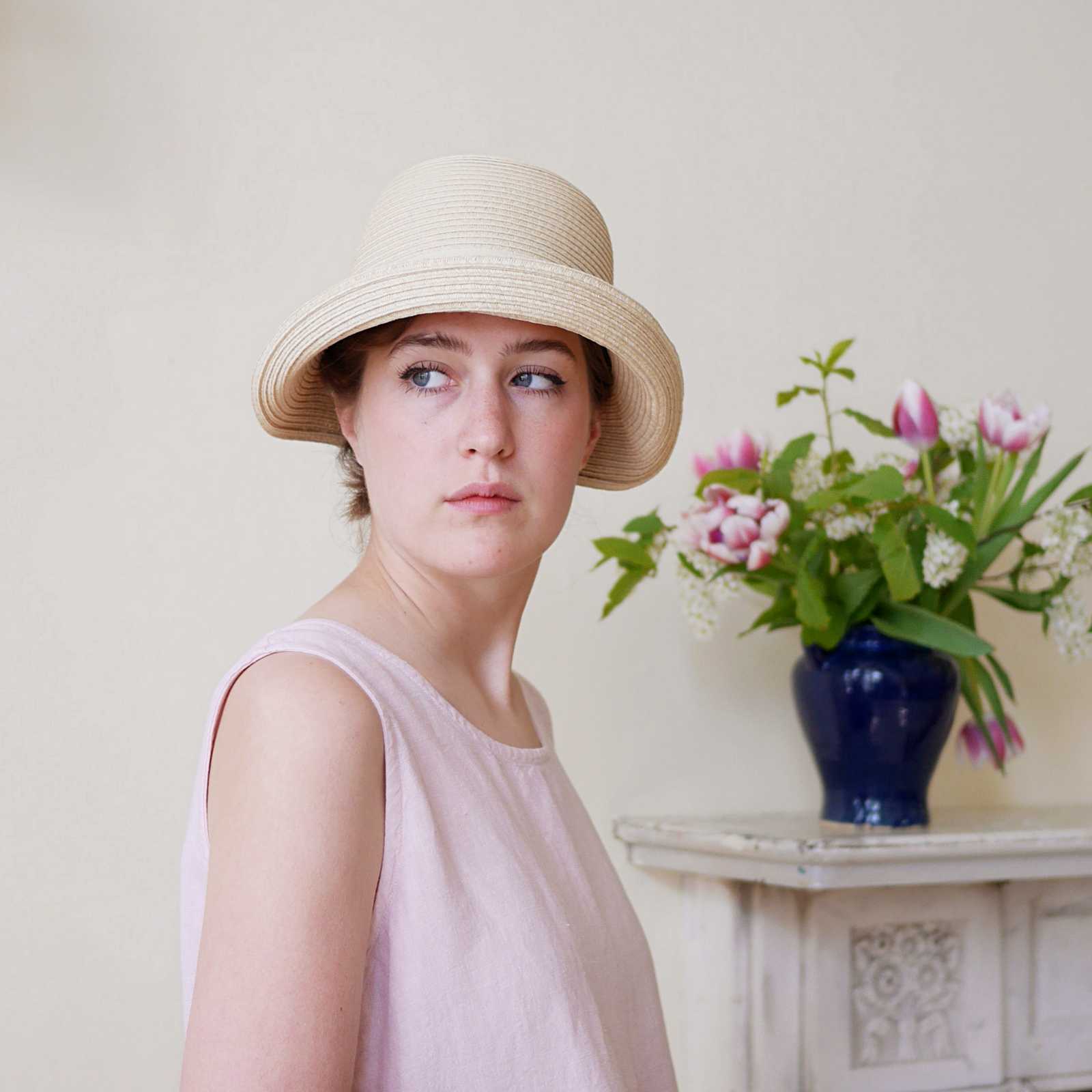 Classic sun hat - Cloche summer hat